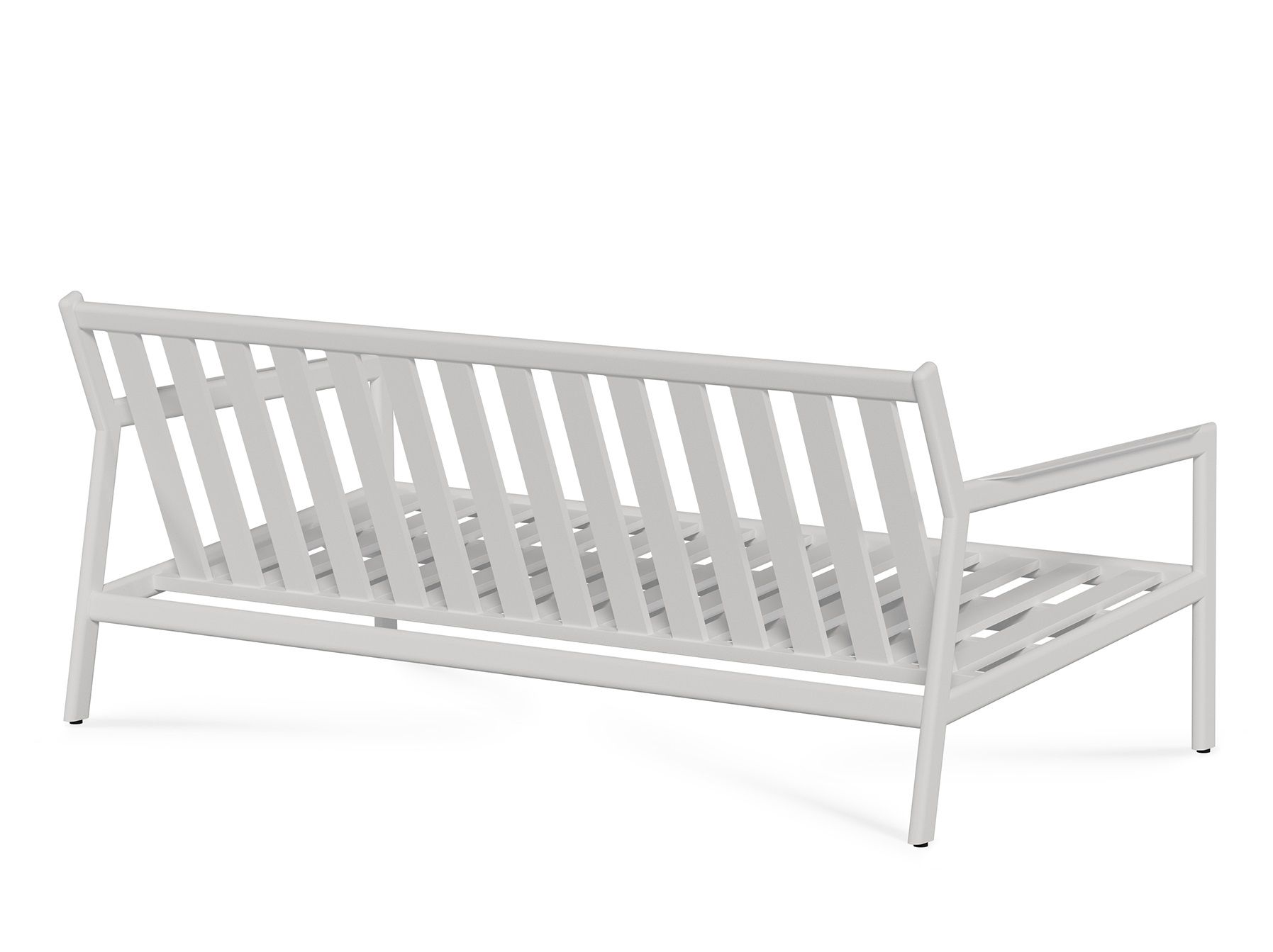 Jack Outdoor Sofa 2/ 3 Seater Aluminium White Ethnicraft