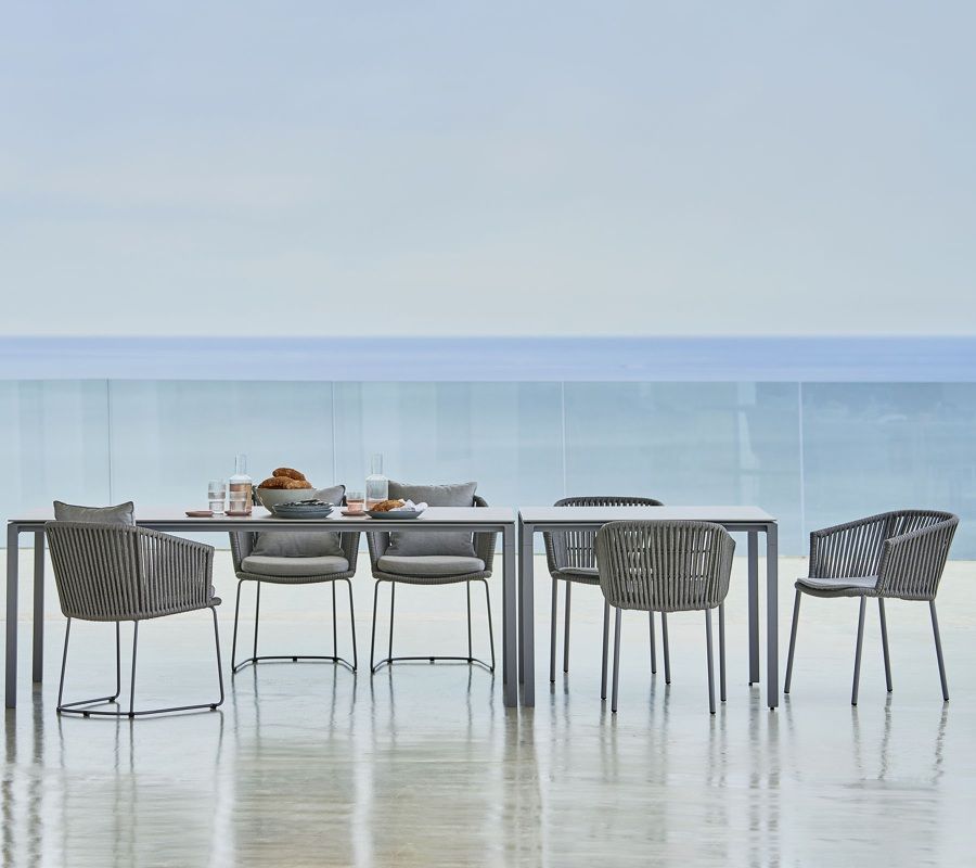 Moments Chair Cane-Line Grey
