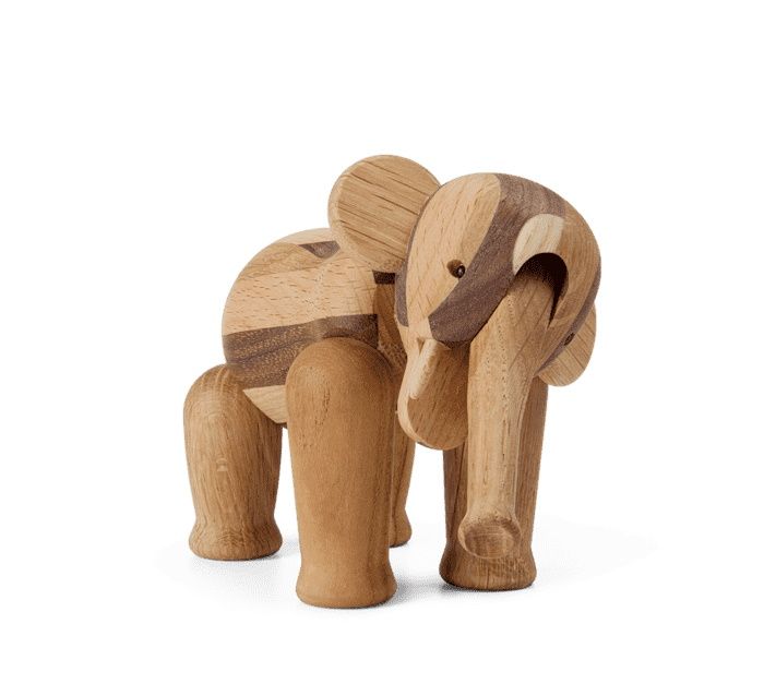 Reworked Elephant Mini H9cm wooden figure Kay Bojesen SINGLE PIECES