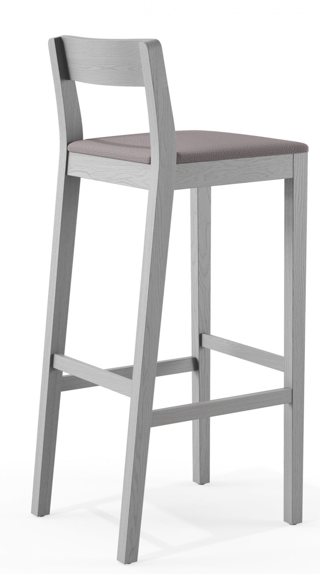 Sit Wood Bar Stool with Seat Cushion Zeitraum Sit Wood Bar Stool with Seat Cushion Zeitraum