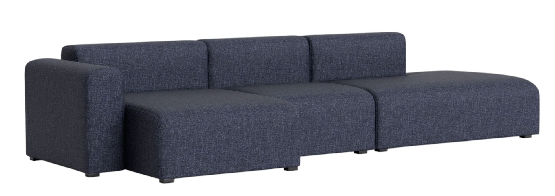 Mags Sofa 3-seater Combination 4 Low Armrest with armrest left Hay  