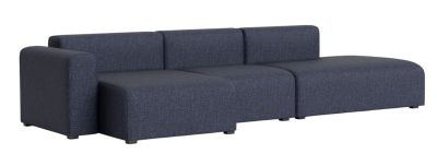 Mags Sofa 3-seater Combination 4 Low Armrest with armrest left Hay  
