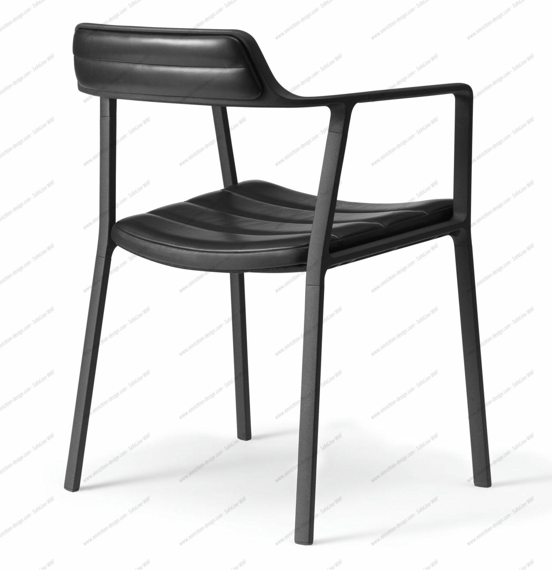 Chair black aniline leather Vipp Chair black aniline leather Vipp