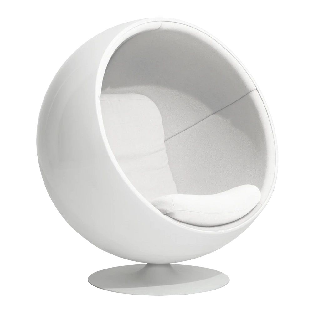 Ball Chair Hal white 01 Eero Aarnio Originals