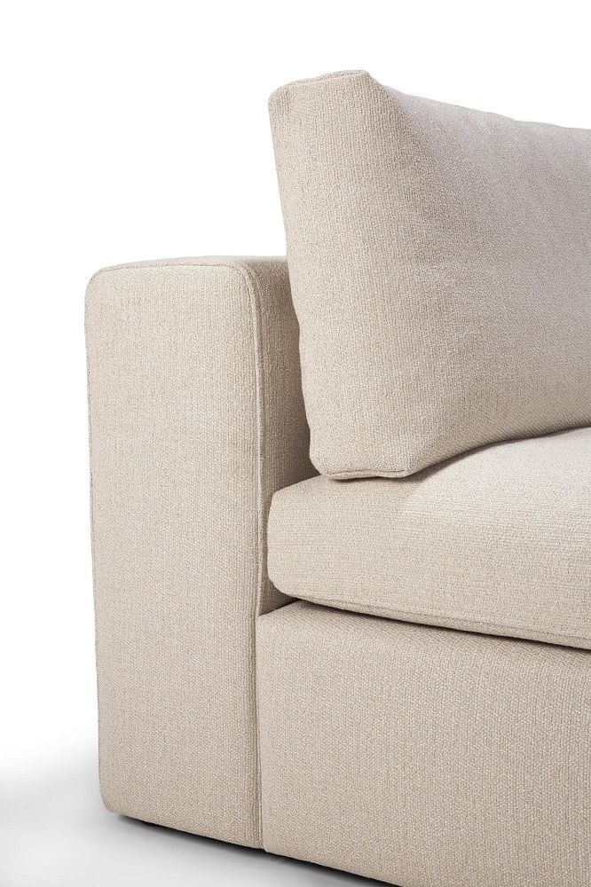 Mellow Sofa Off White Eco Fabric 1 Seater Ethnicraft