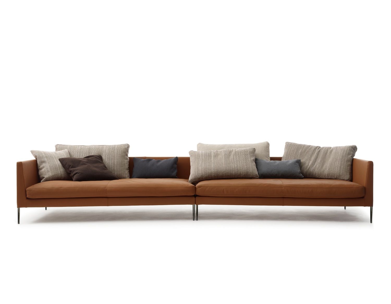 Pilotis Sofa without back cushions Cor