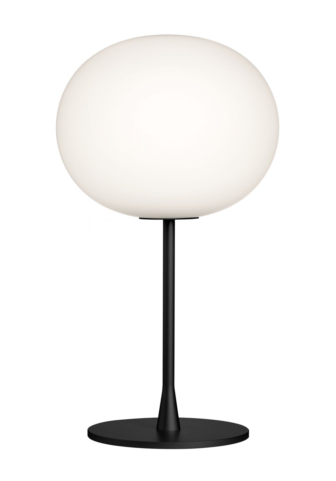 Glo Ball Table Lamp Black Flos