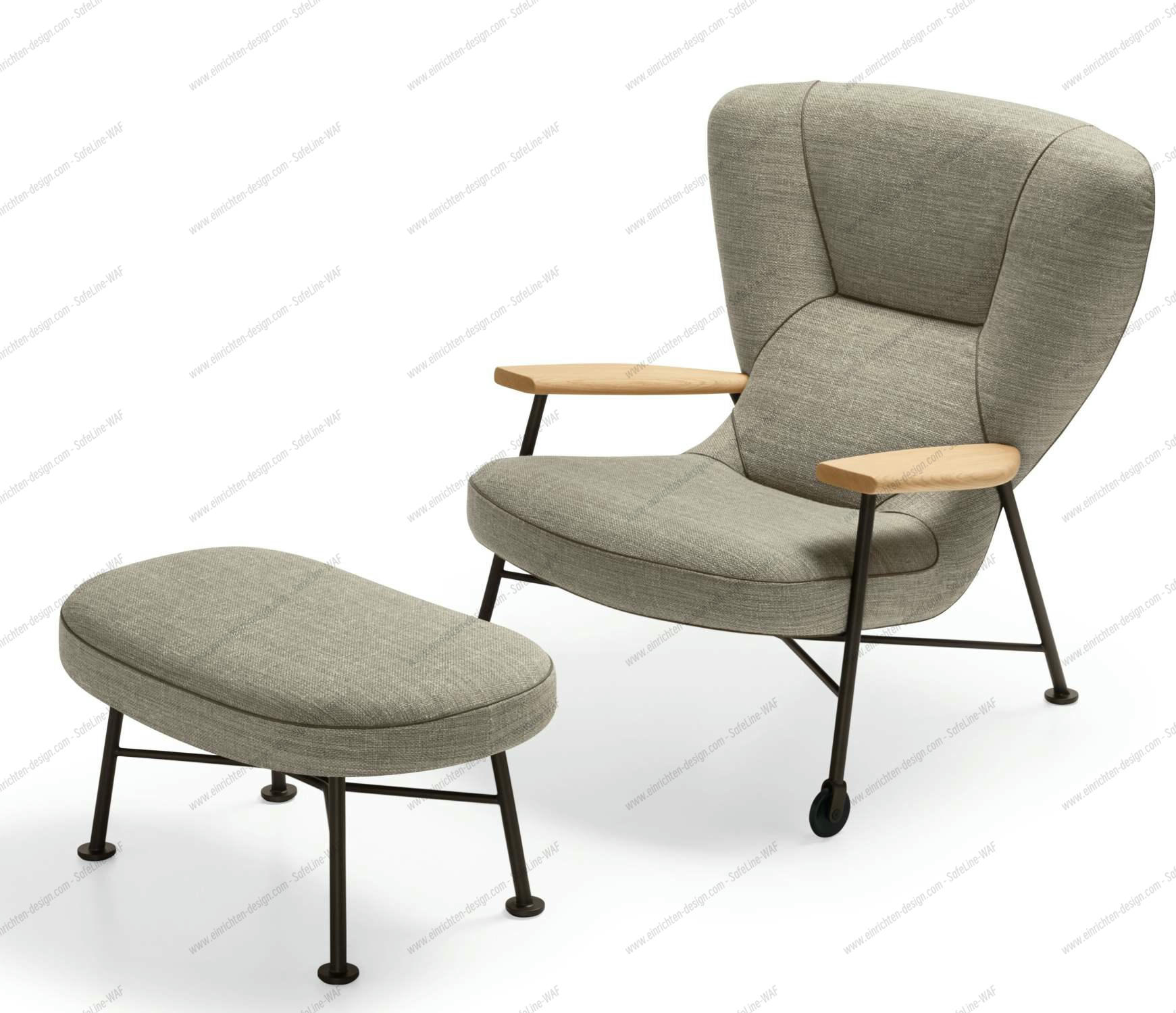 264-H1 Shinzo Stool Walter Knoll 