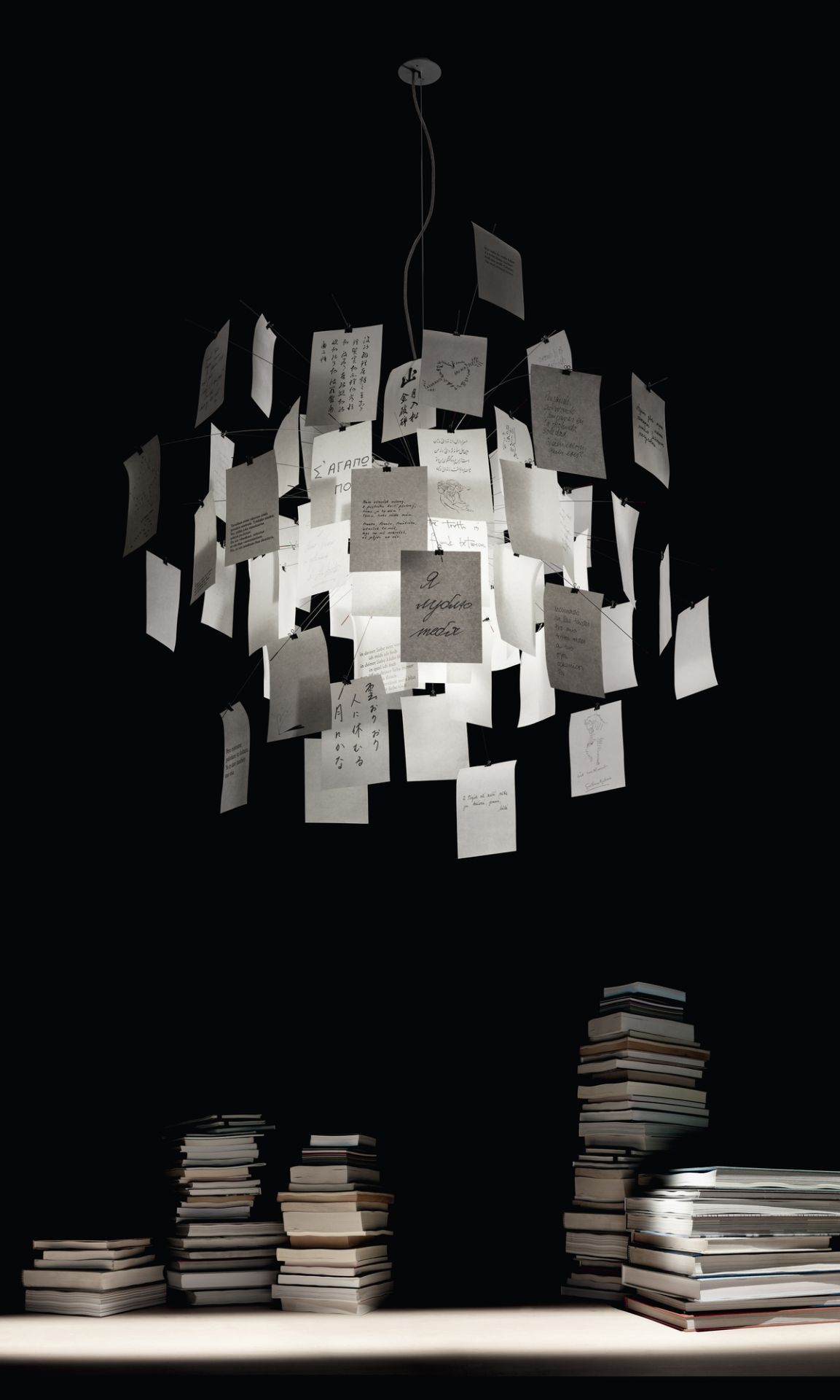 Zettel´z 5 pendant lamp Ingo Maurer