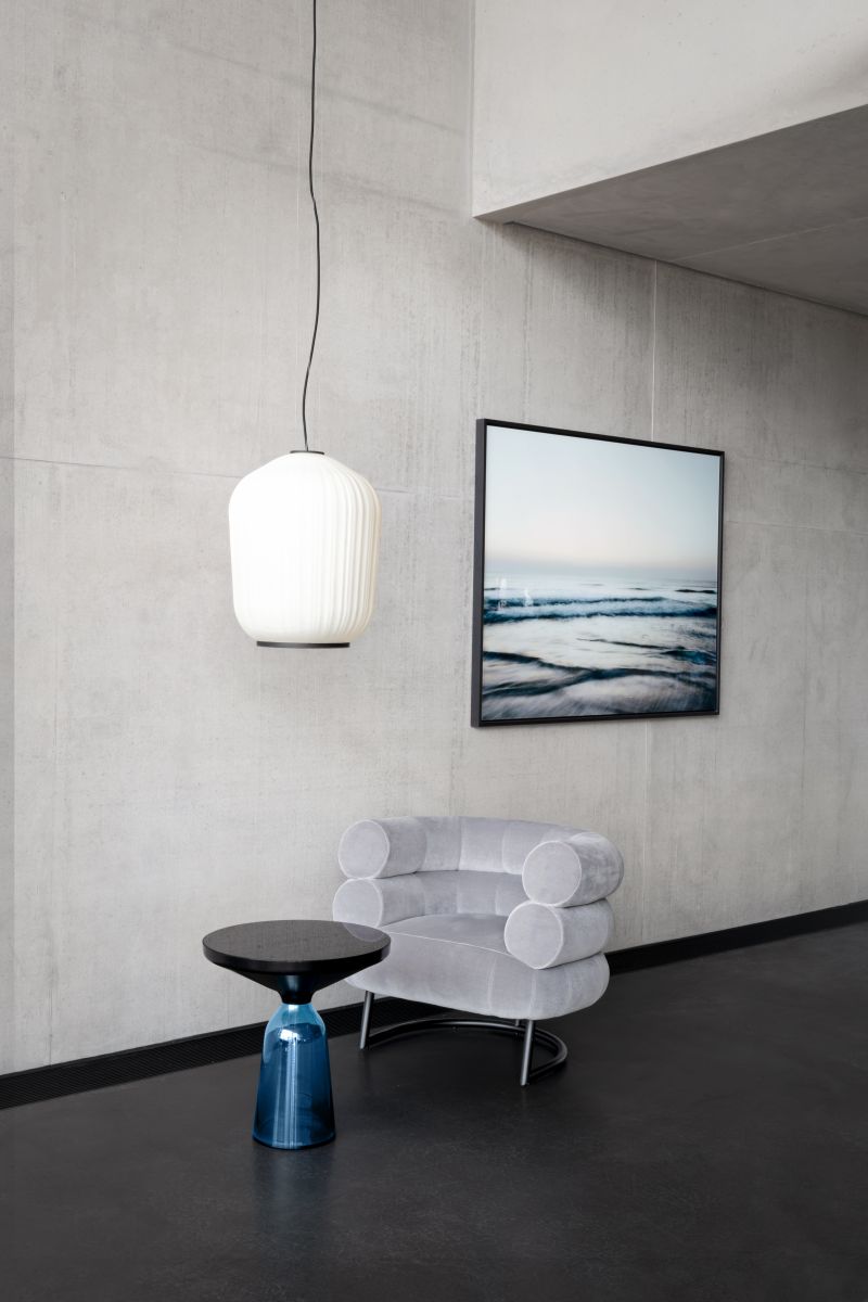 Plissée Pendant lamp brass ClassiCon