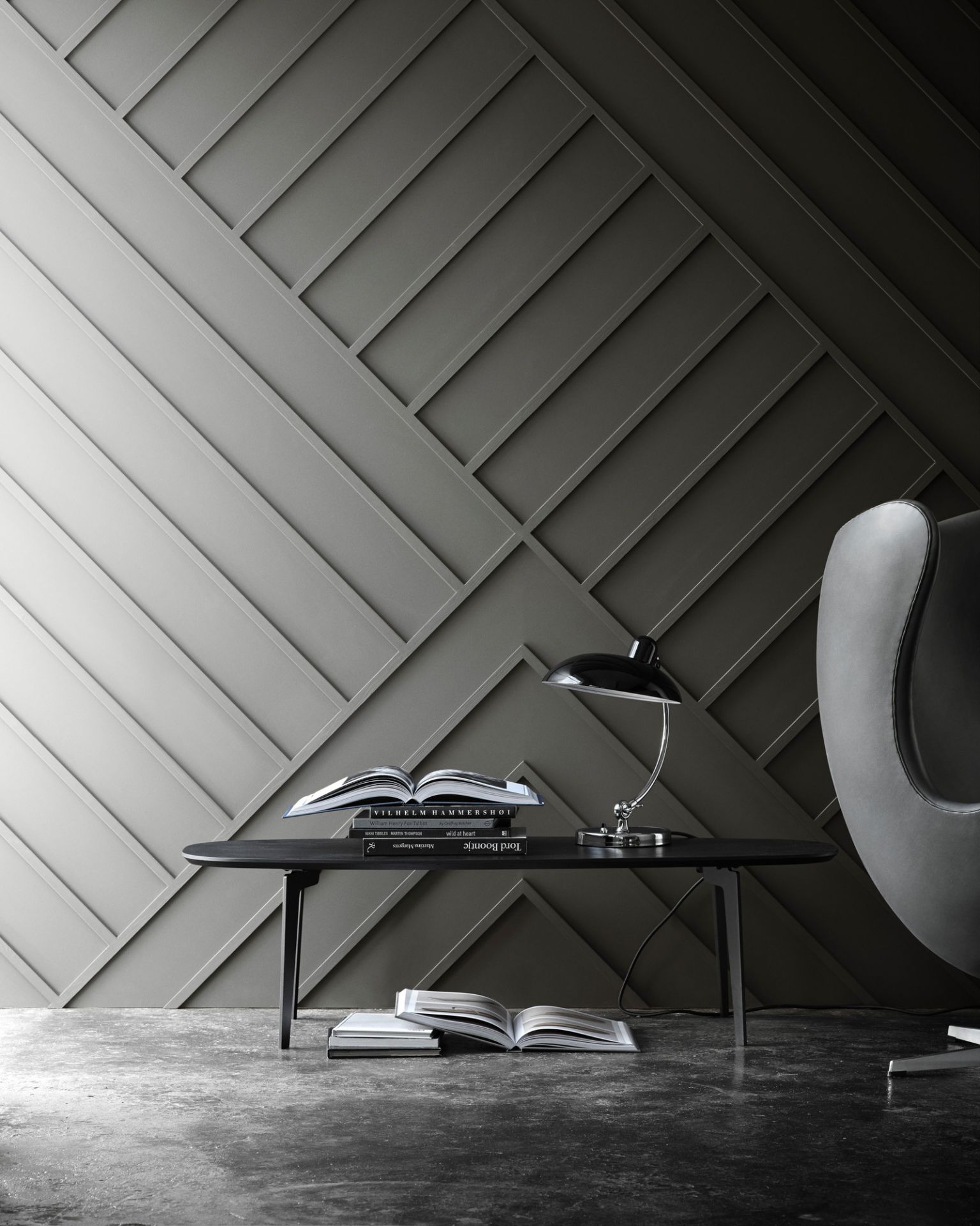 6631 T Luxus Table lamp KAISER idell Fritz Hansen white