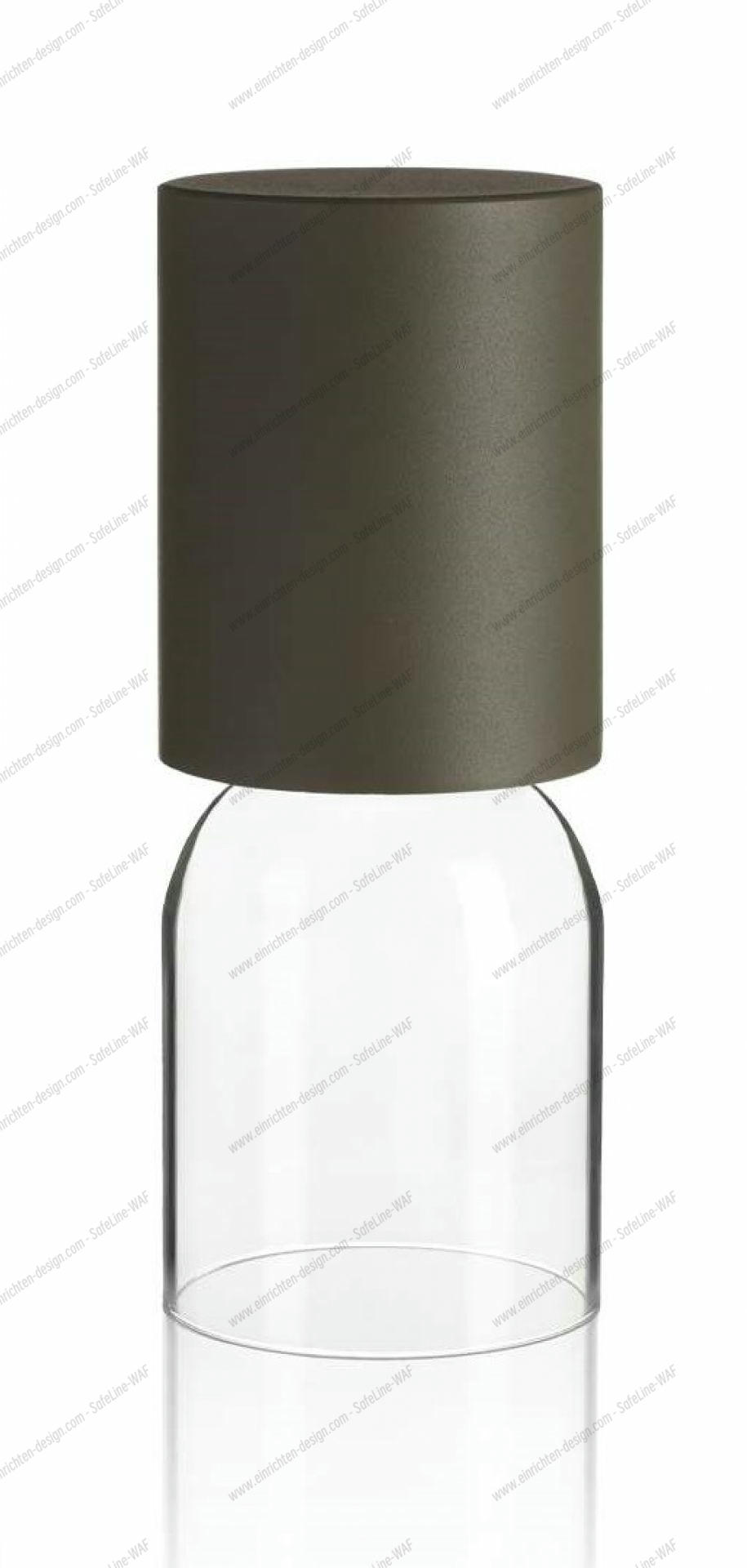 A02R1 NUI Mini Outdoor Portable lamp / Table lamp grey Luceplan 
