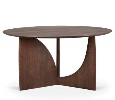 Geometric Table teak brown Ø150 cm Ethnicraft