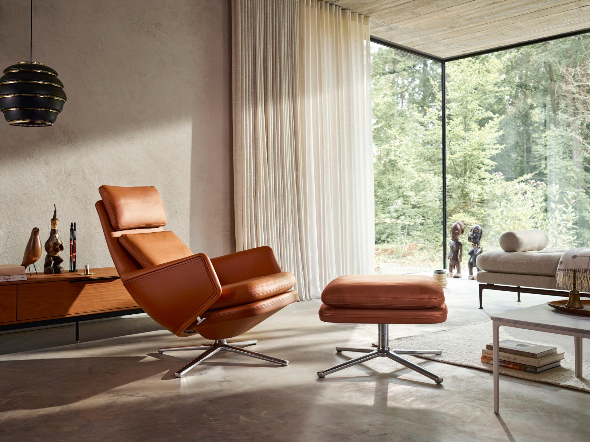 Grand Relax Armchair Vitra 