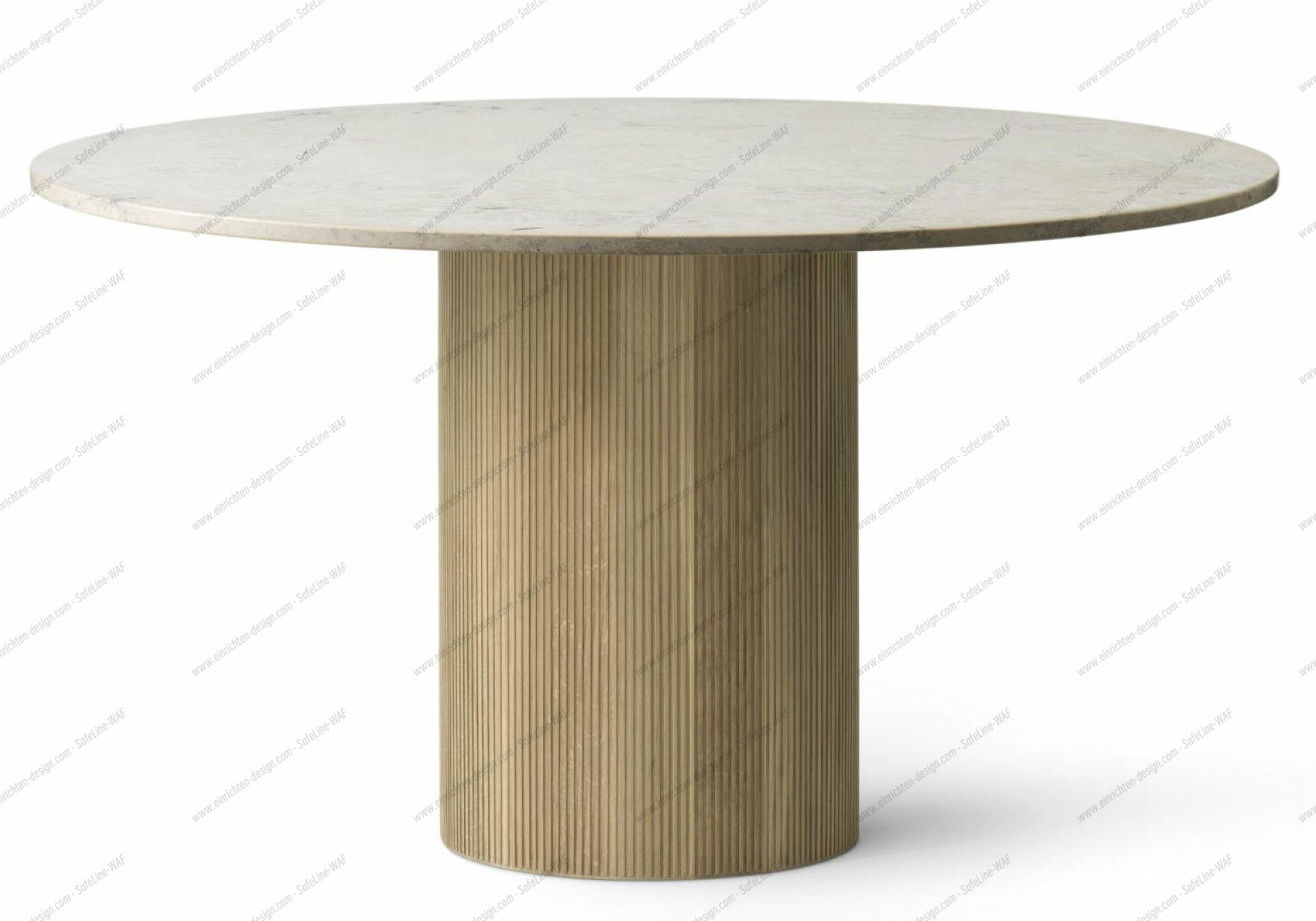 Cabin Table Round Light Oak Vipp