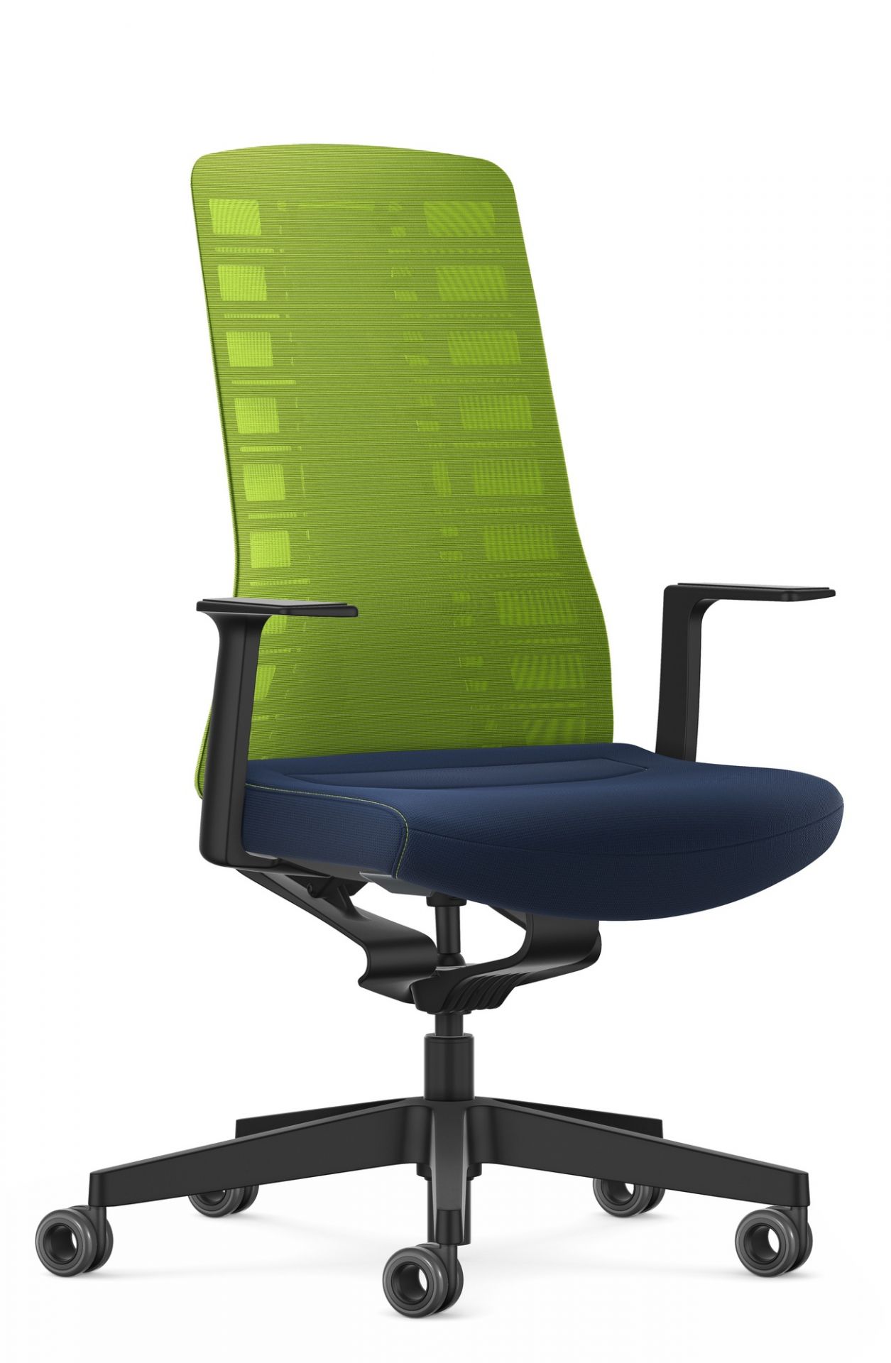 Pure Edition Active Office swivel chair Interstuhl Green - blue