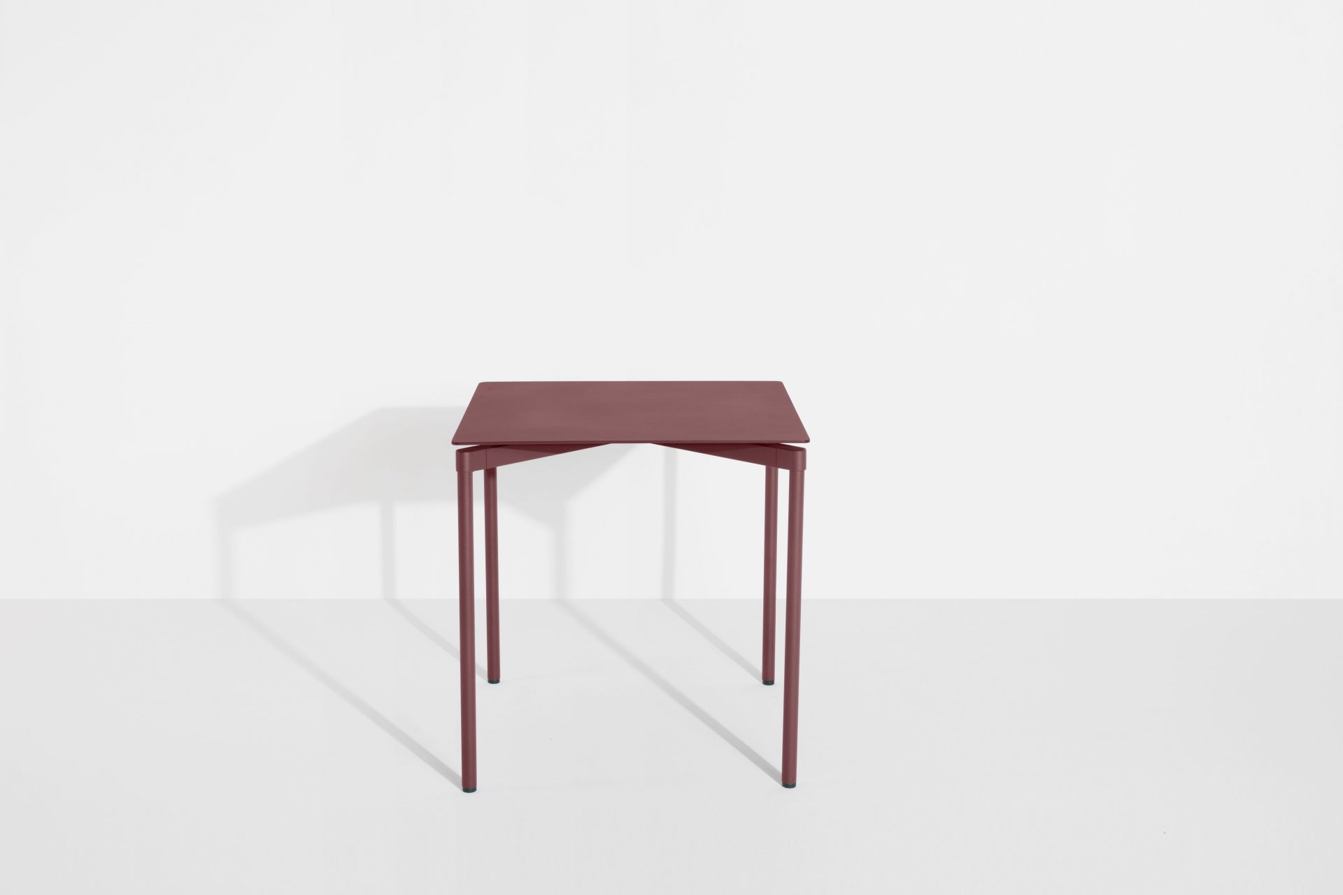 Fromme Dining Table Square Dining Table Petite Friture Brown red Fromme Dining Table Square Dining Table Petite Friture Brown red
