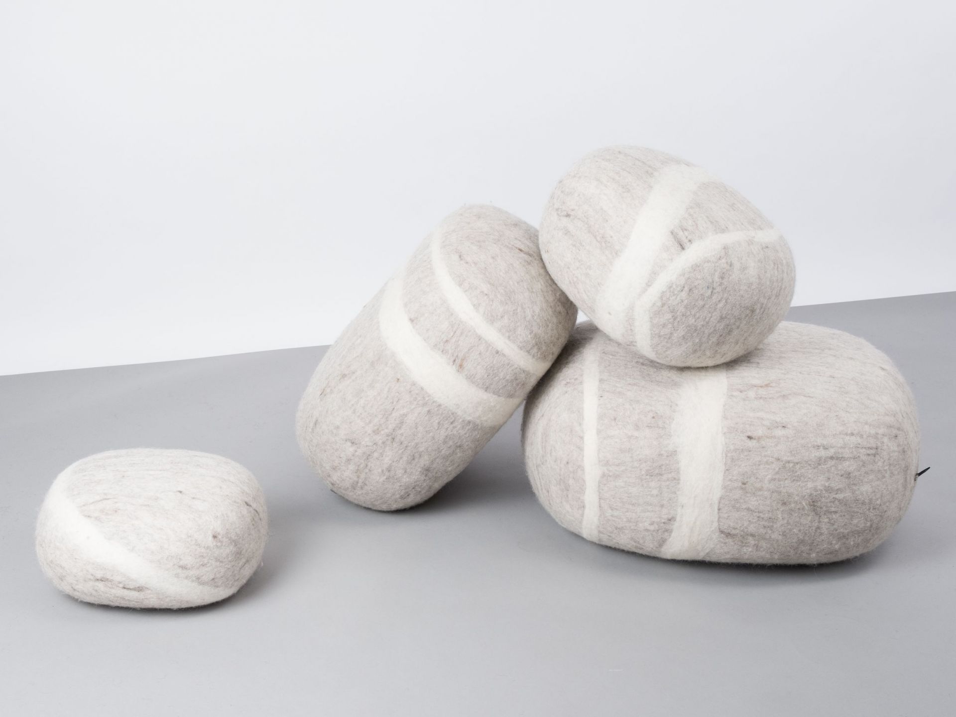 Felt Stone Stool L Béla myfelt
