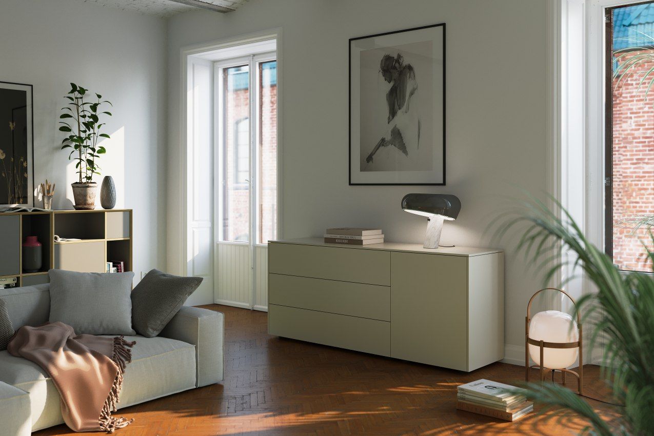 Aventa sideboard Müller Möbelwerkstätten favourite combination 1 