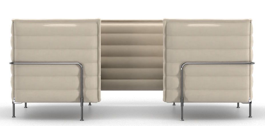 Alcove Cabin 2-seater lowback sofa Vitra