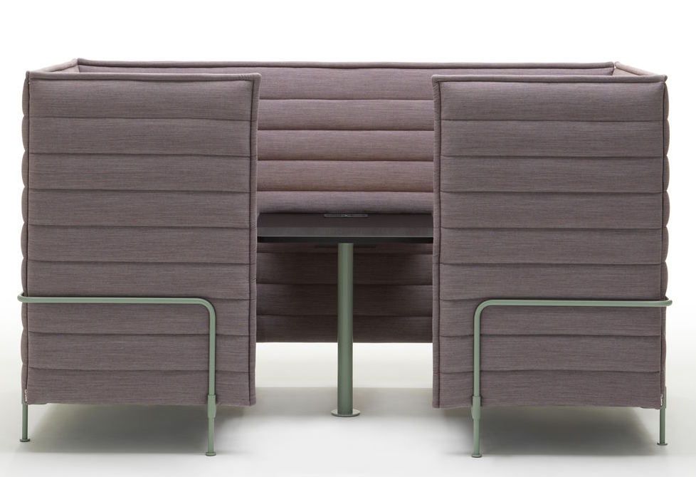 Alcove Cabin 2-seater highback sofa Vitra