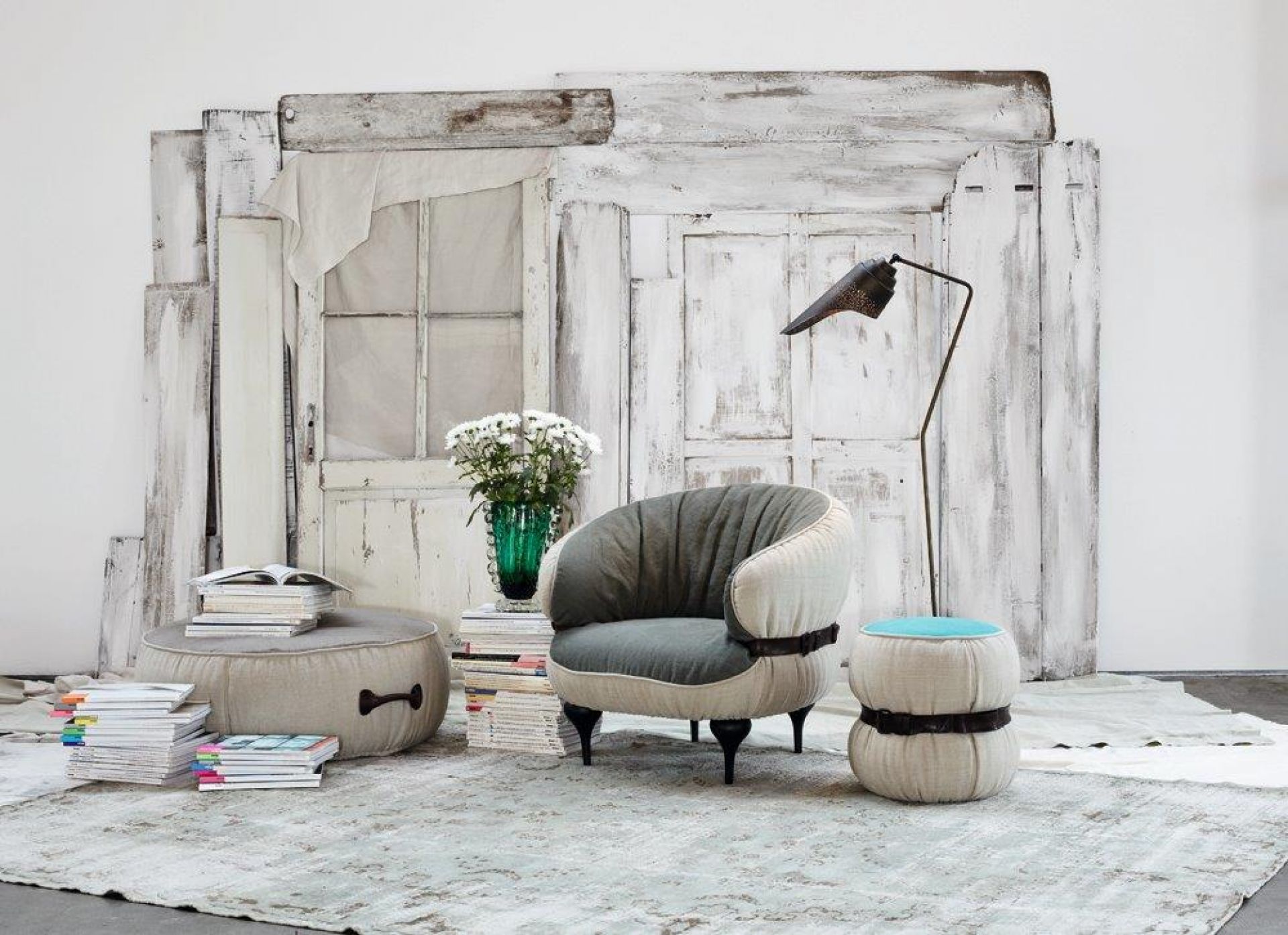 Chubby Chic Pouf Ø 100 cm Moroso Diesel