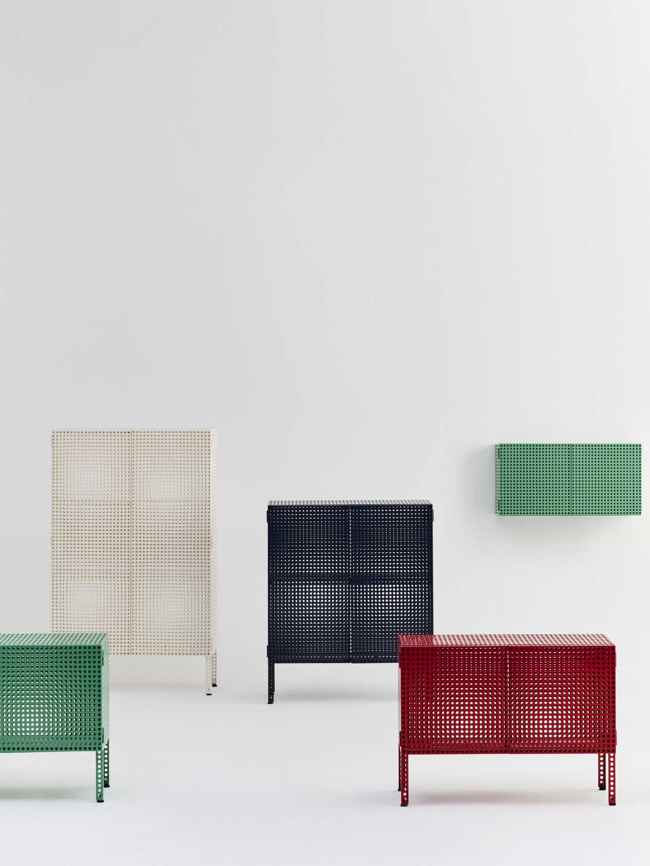 Perforated Cabinet Floor Small Sideboard Hay 