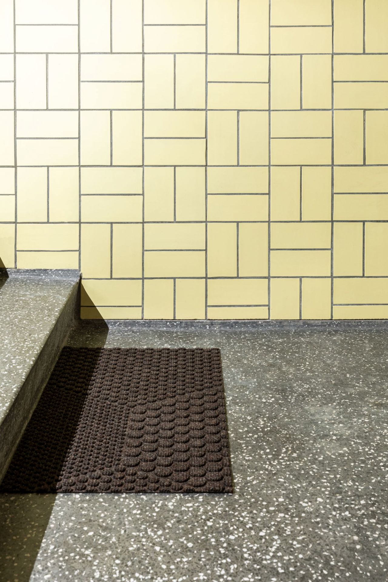 Hex Doormat Soil 45x75 Heymat