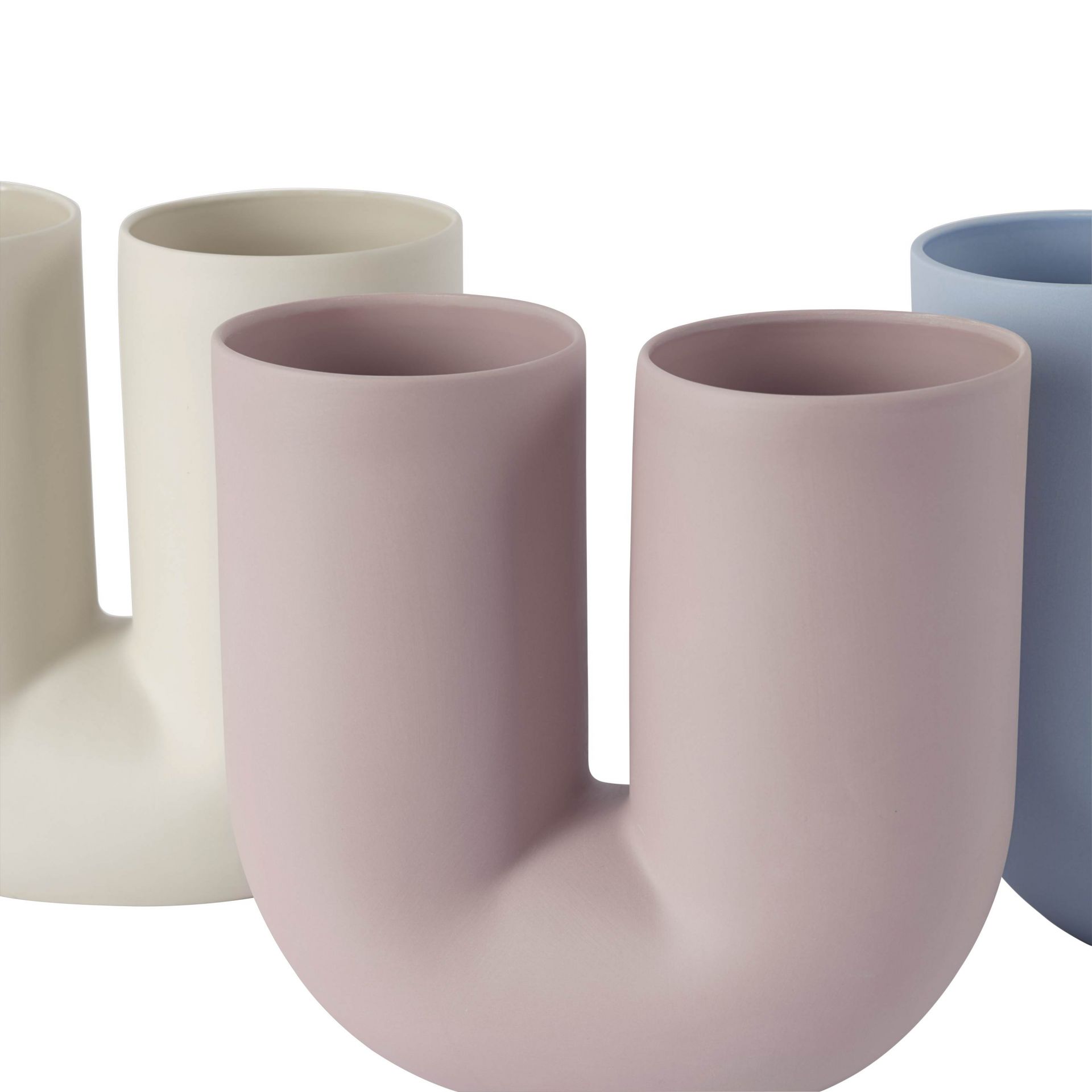 absurd Poesi tyktflydende Kink Vase Muuto Dusty lilac | Dusty lilac | MUUTO 14183