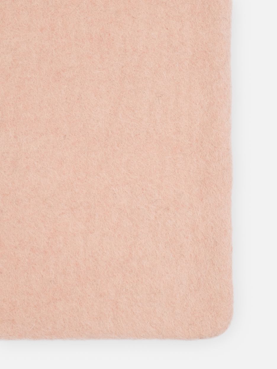 Mono Rectangular Felt Rug 180 x 260 cm cm myfelt Merle (Pink)
