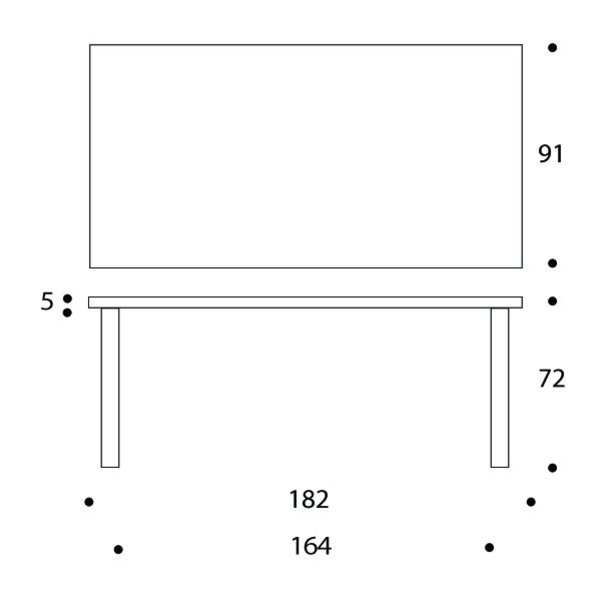 83 Table Artek