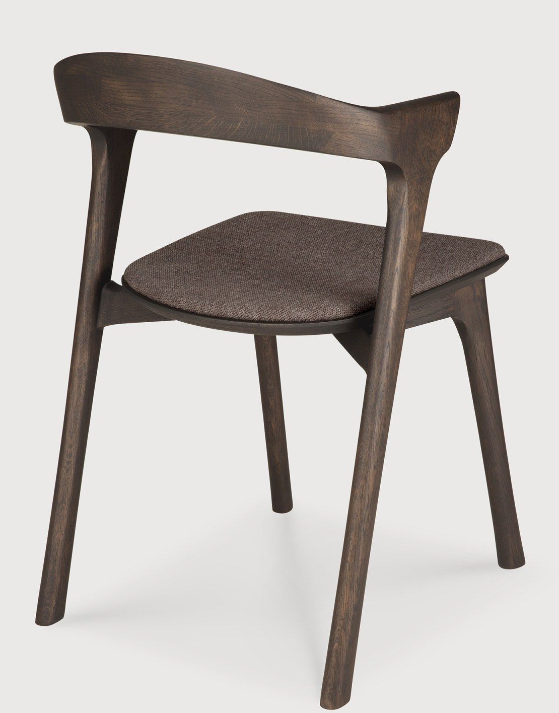 Bok chair brown oak / fabric warm brown Ethnicraft
