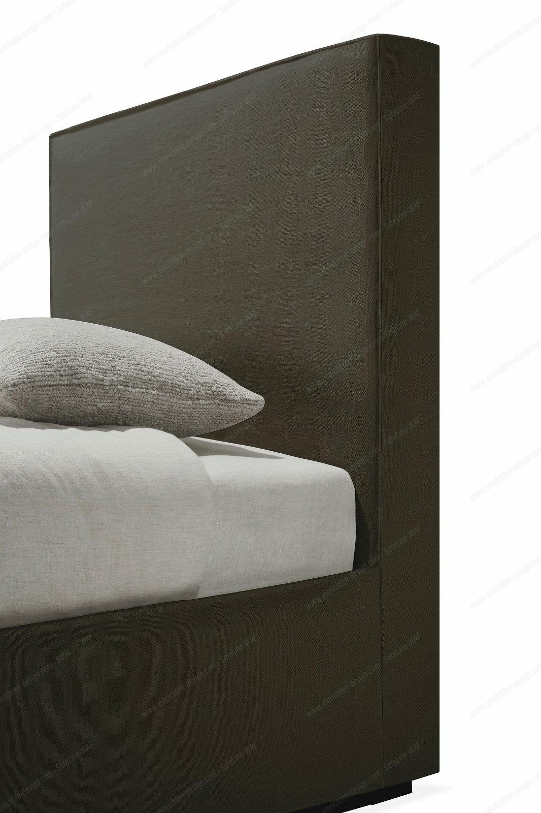 Revive Bed removable cover L 98 x W 214 cm Ethnicraft Grey Leinen