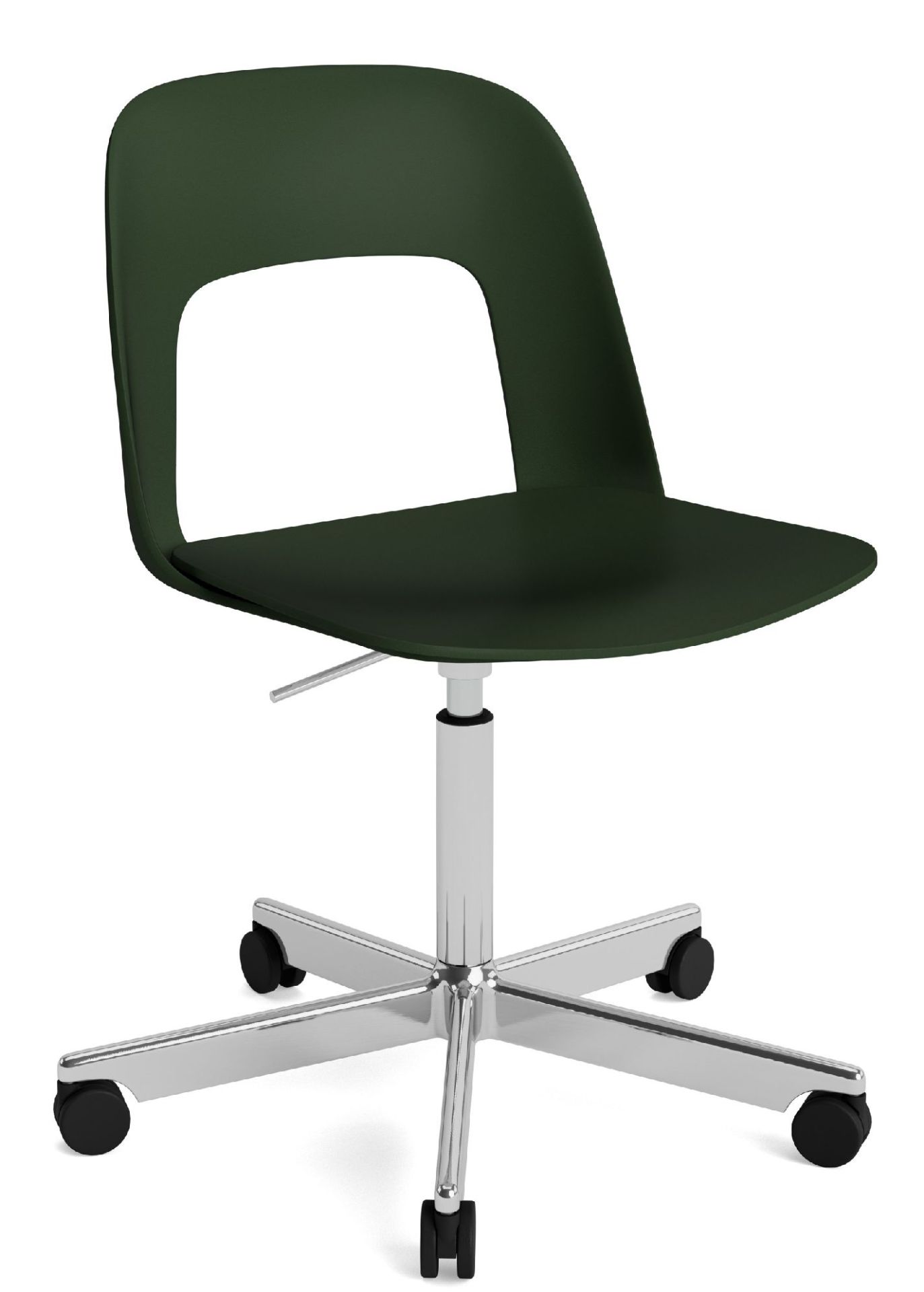Layout Side Chair 141 5-star swivel base chair Hay   