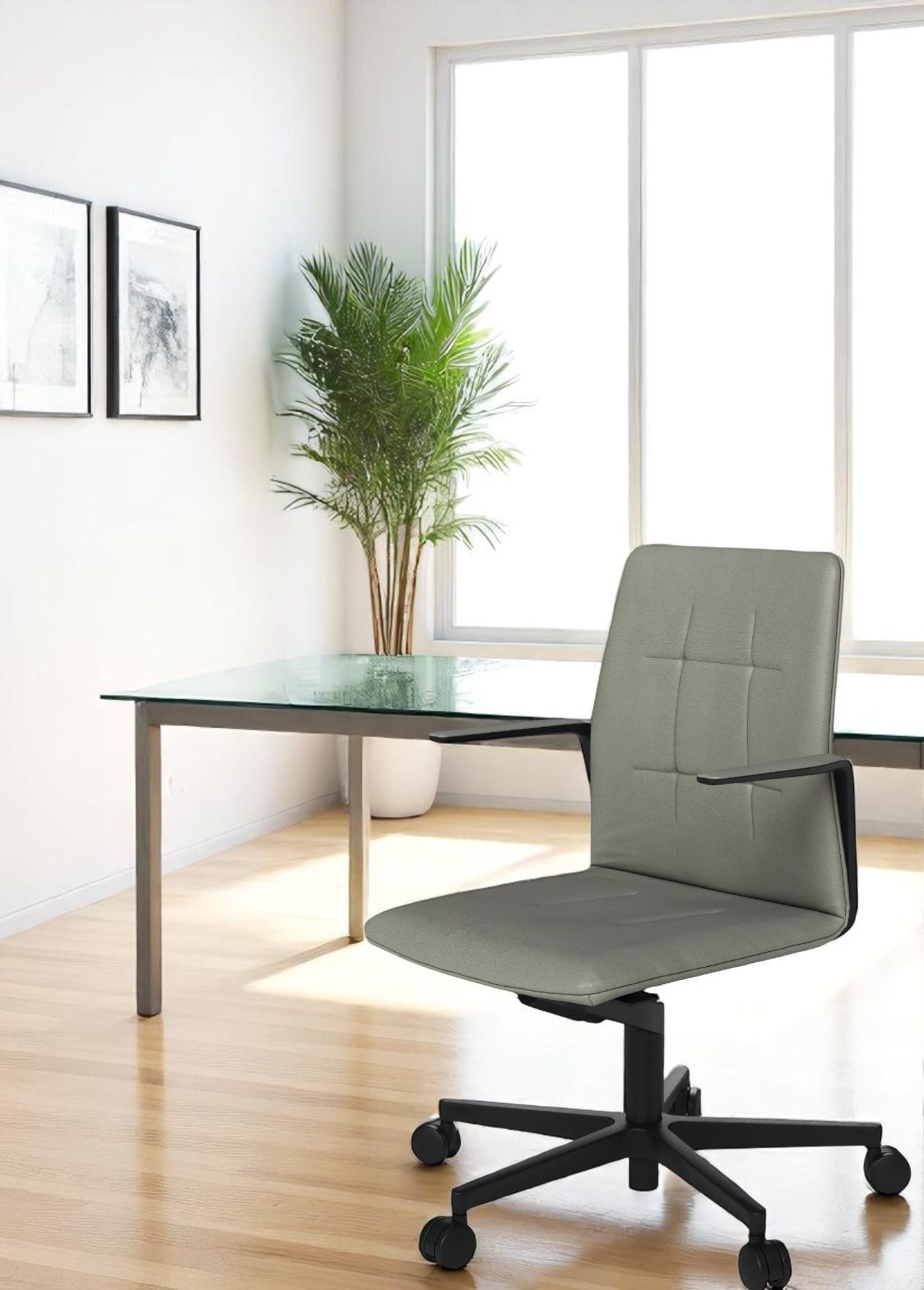 Leadchair Evo swivel chair / office swivel chair with five-star base Walter Knoll