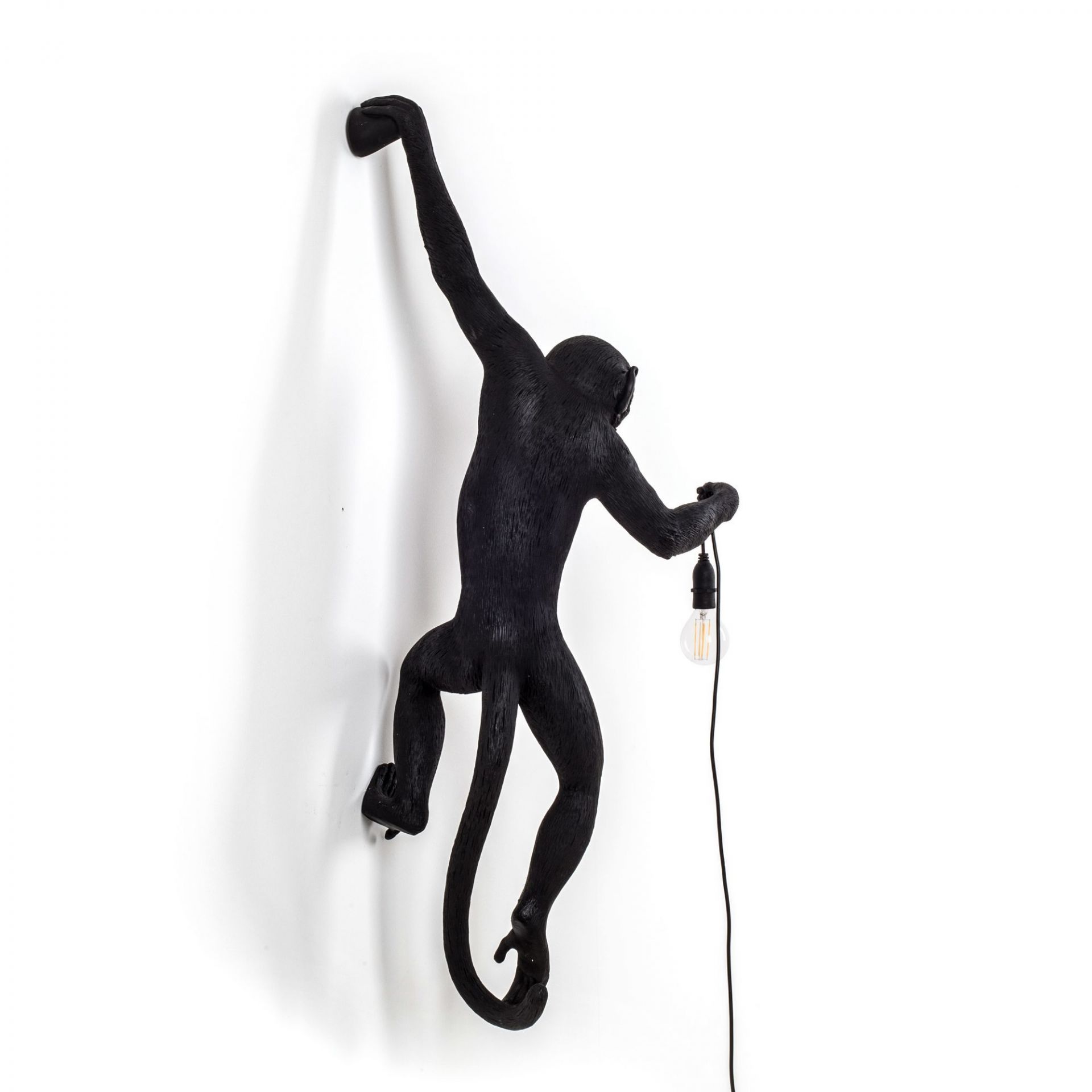 Monkey Lamp Black Wall light Outdoor Seletti SINGLE PIECES
