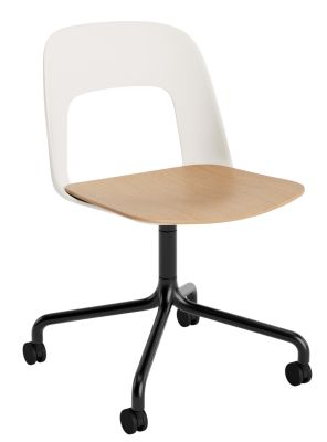 Layout Side Chair 162 4-star swivel chair Hay 