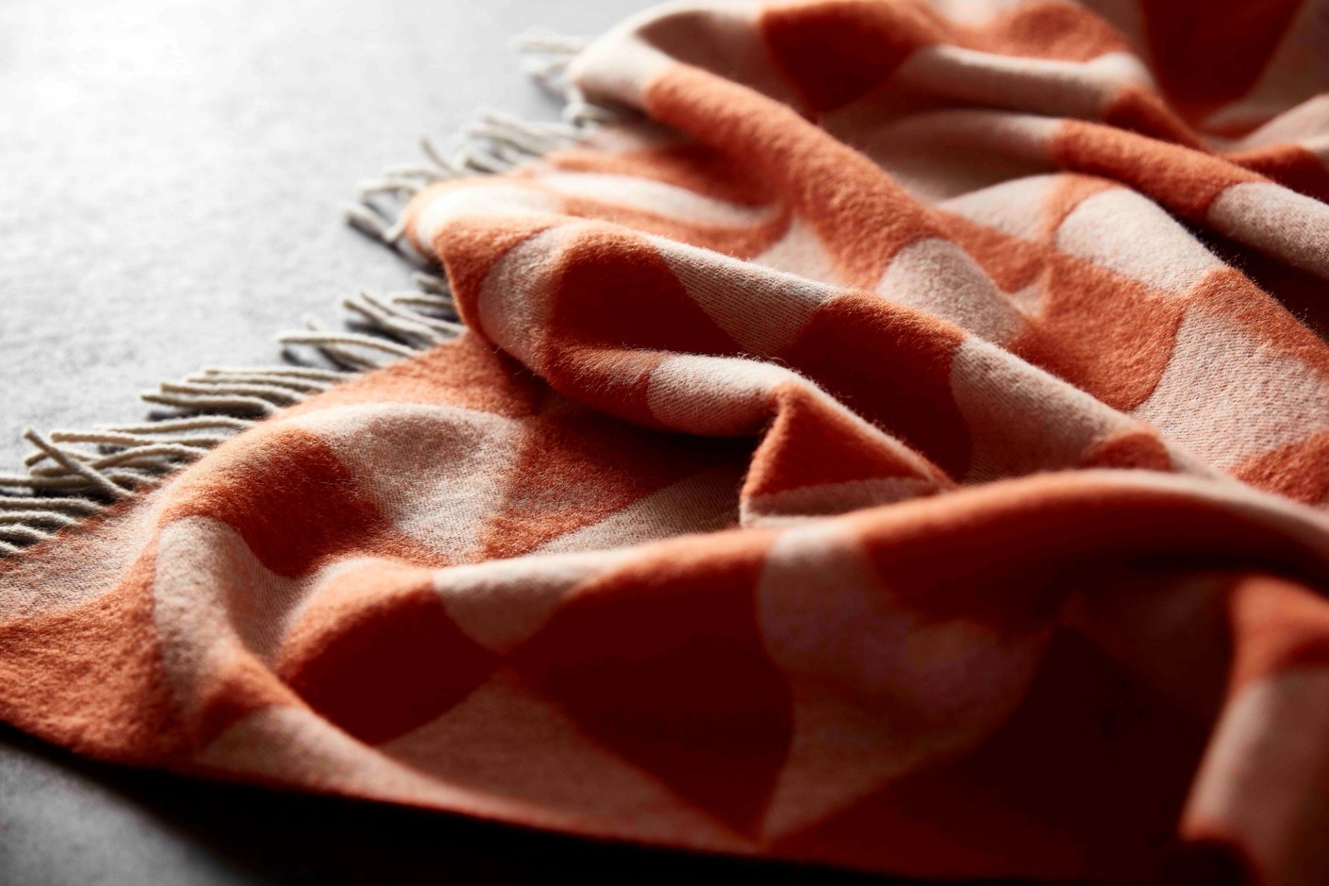 Mirror Throw throw ORANGE Verpan SINGLE PIECE