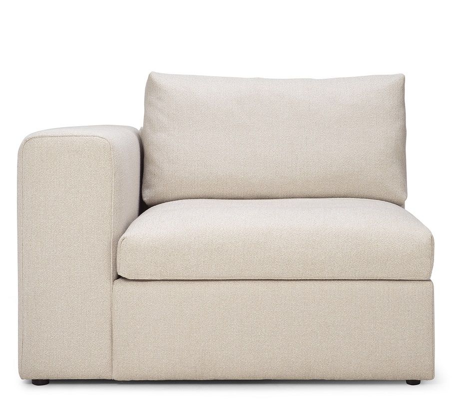 Mellow Sofa Off White Eco Fabric - right armrest Ethnicraft