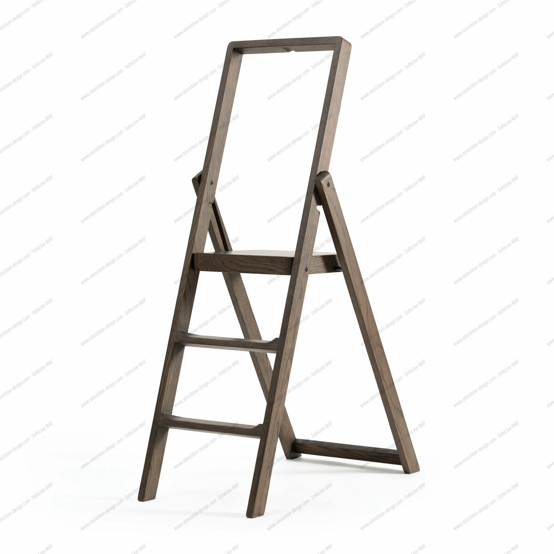 Step Ladder Dark Oak Design House Stockholm