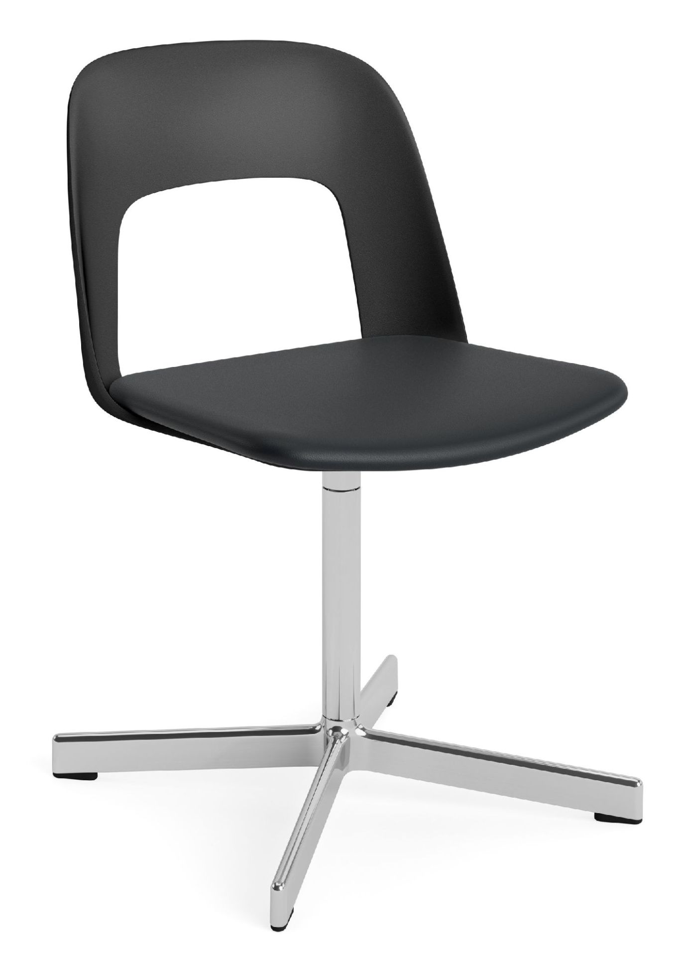 Layout Side Chair 133 4-star swivel base chair Hay 