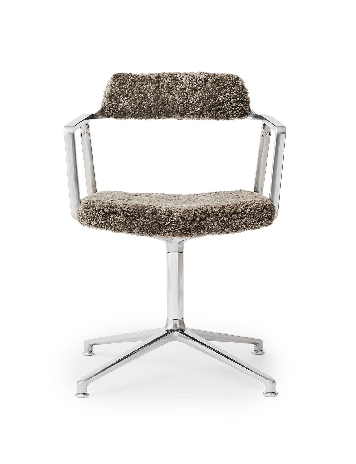 Swivel chair Curly Chair with glides SPECIAL EDITION Vipp