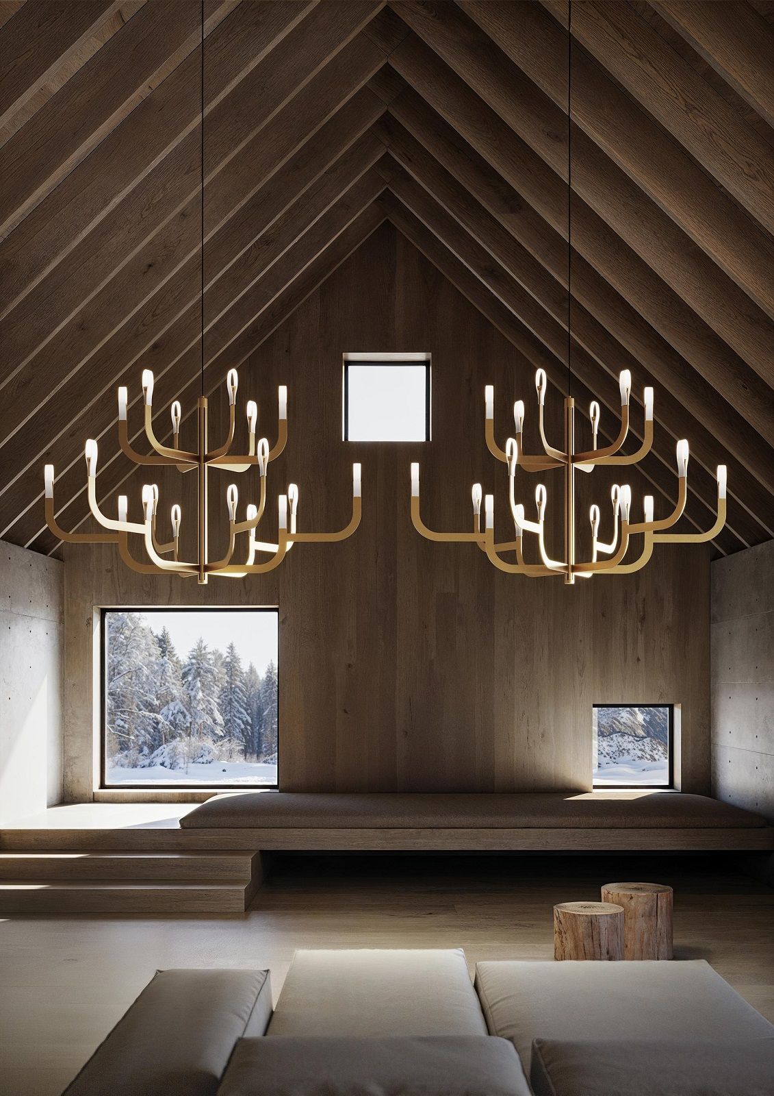 J-us Suspension Configuration E Pendant light Luceplan