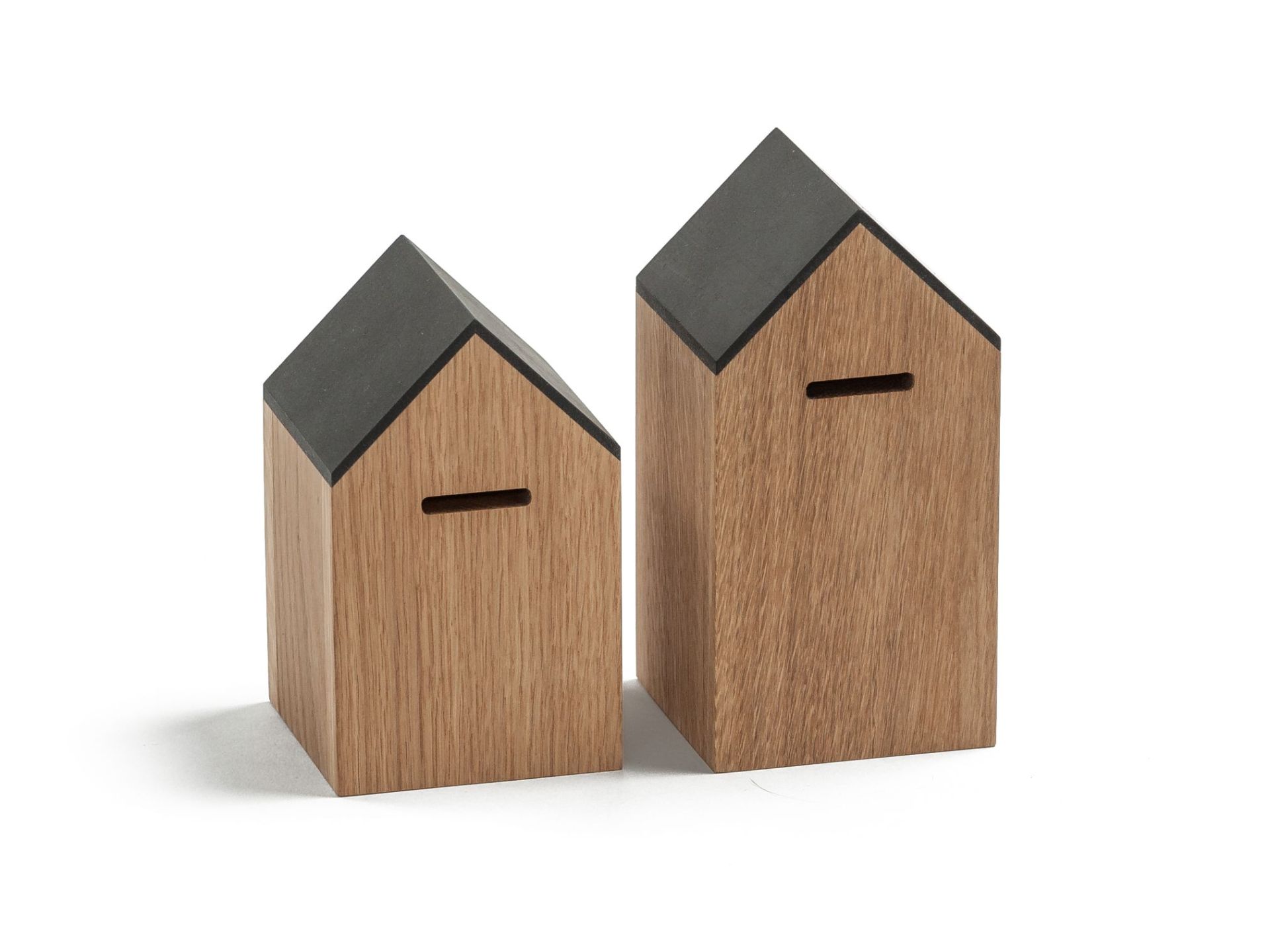 Money saving house Side by Side
