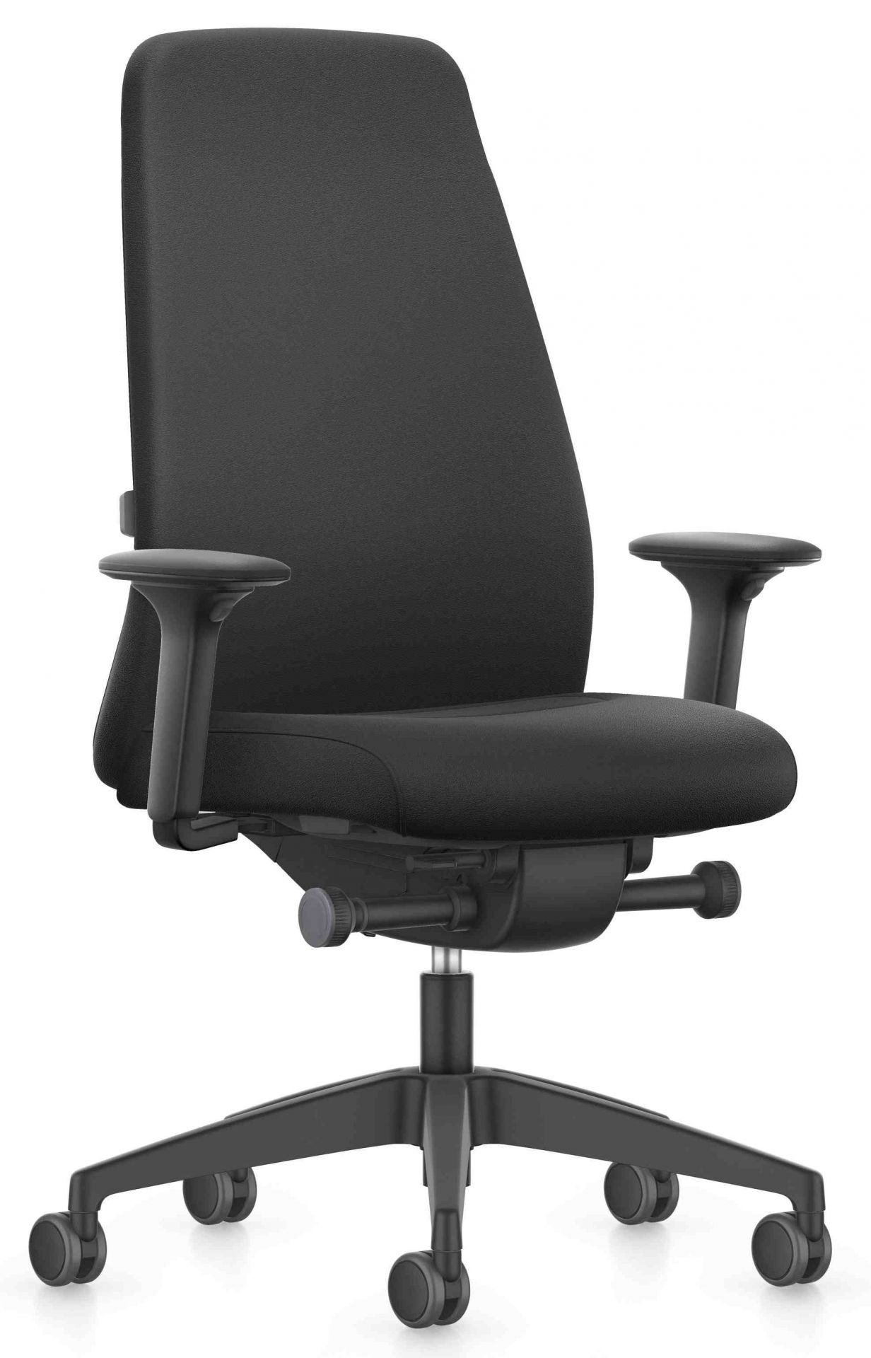 Everyis EV117 Swivel Chair High Upholstered Back Interstuhl HAUSSTUHL