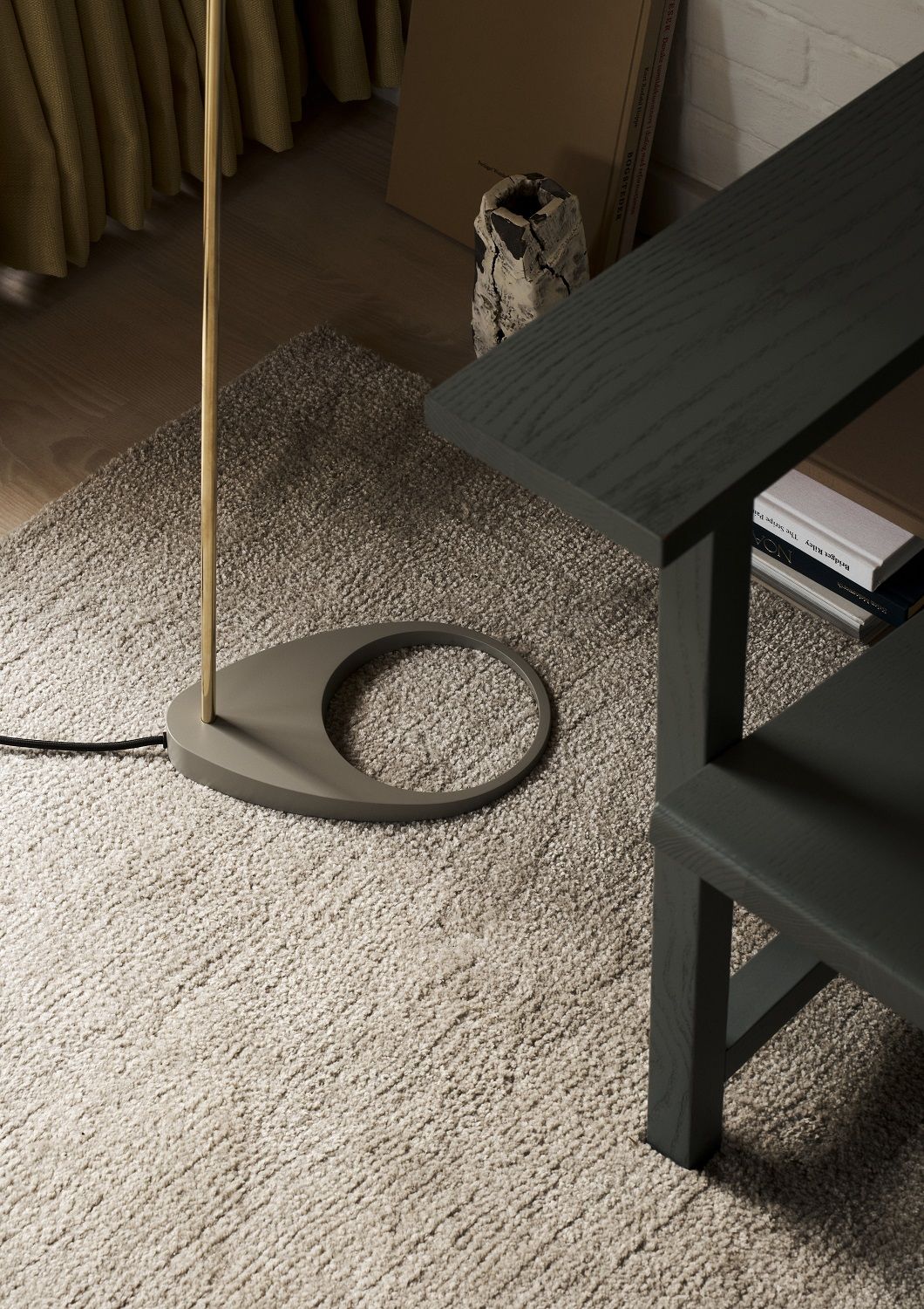 AJ Floor lamp Brass Louis Poulsen