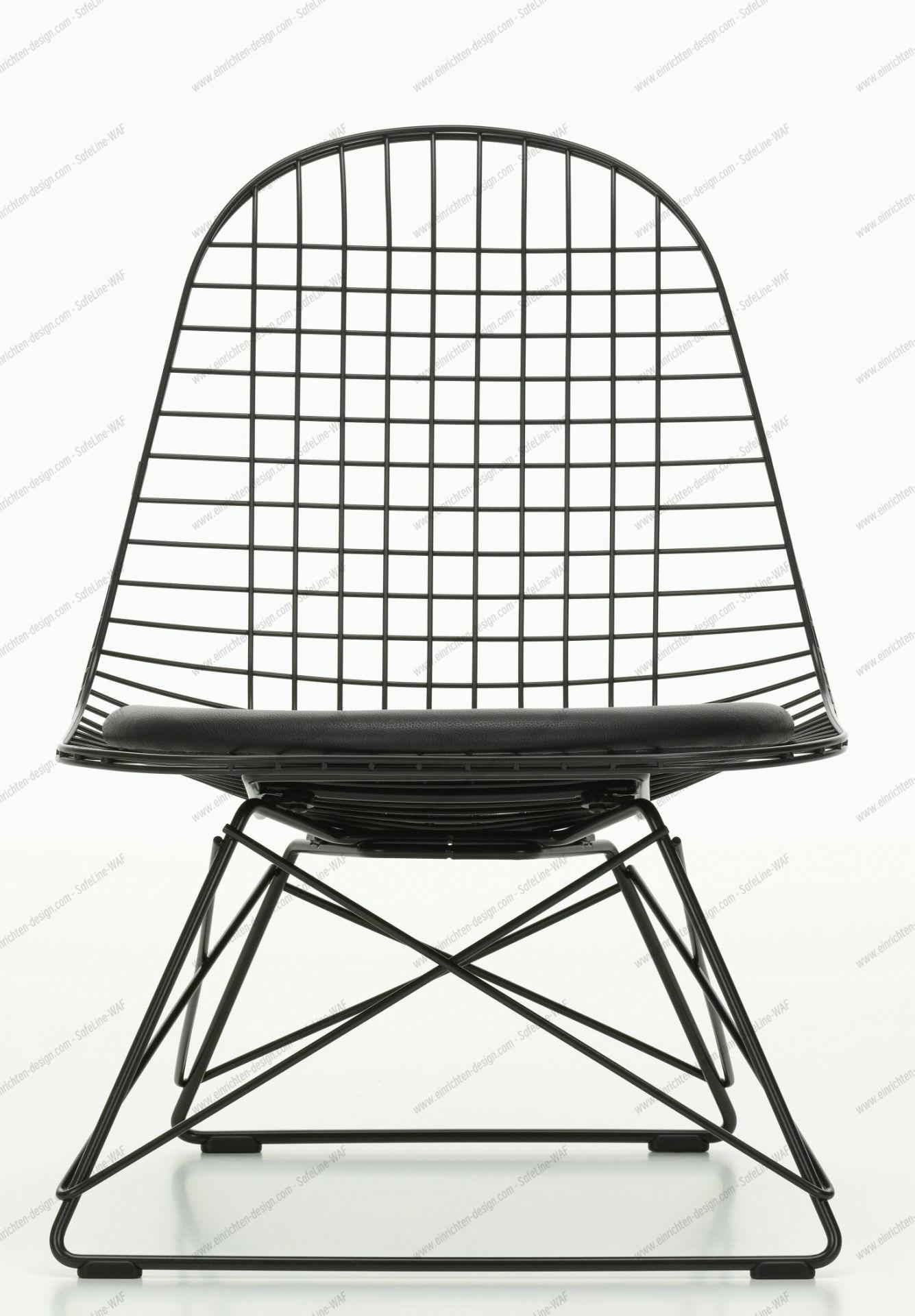 LKR-5 Wire Chair Chair with Seat Cushion Vitra