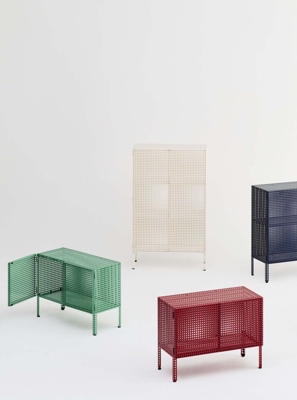 Perforated Cabinet Floor Medium Sideboard Hay