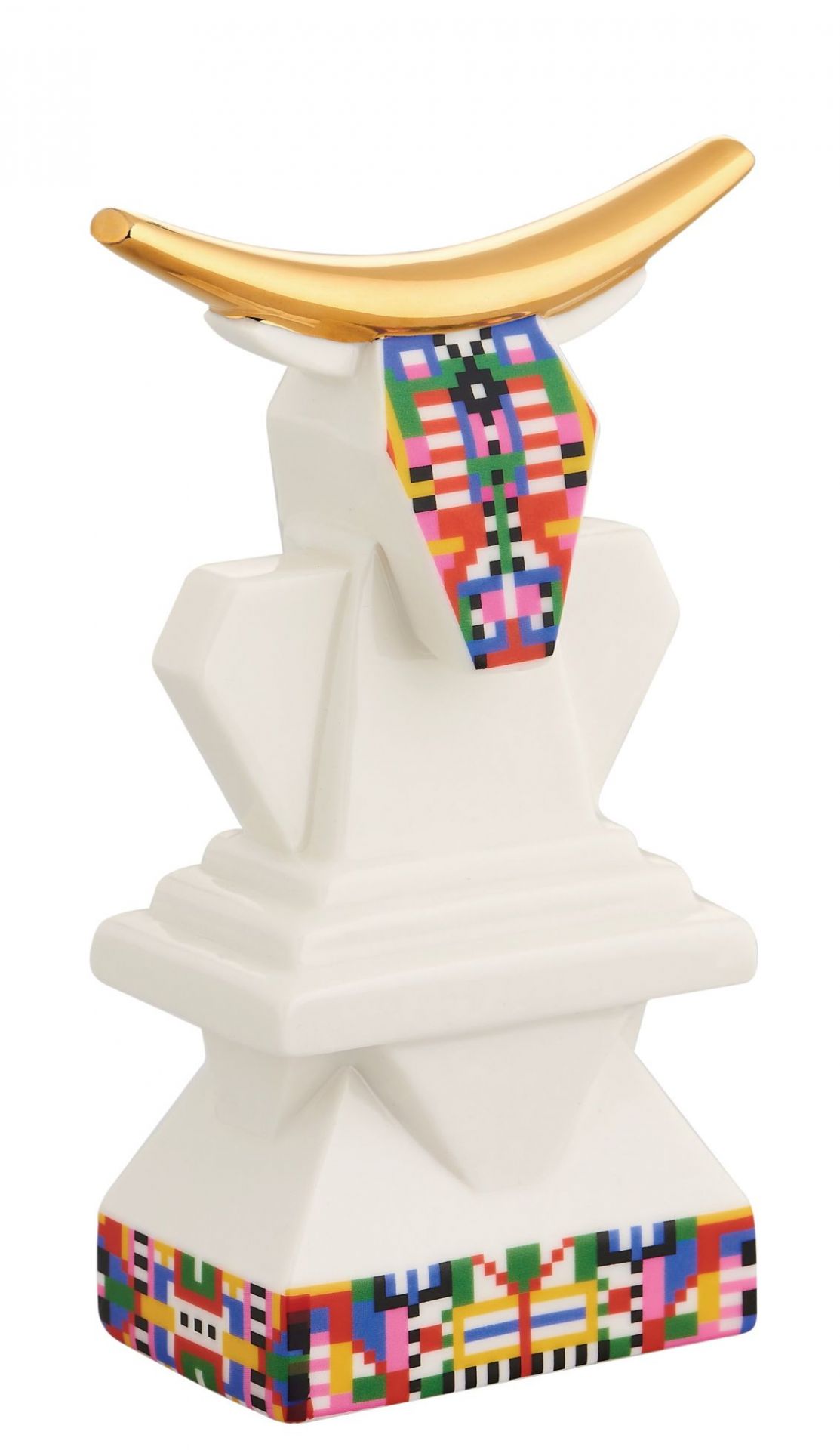 Cow Porcelain Figurine ESA05 4 Alessi SINGLE PIECES