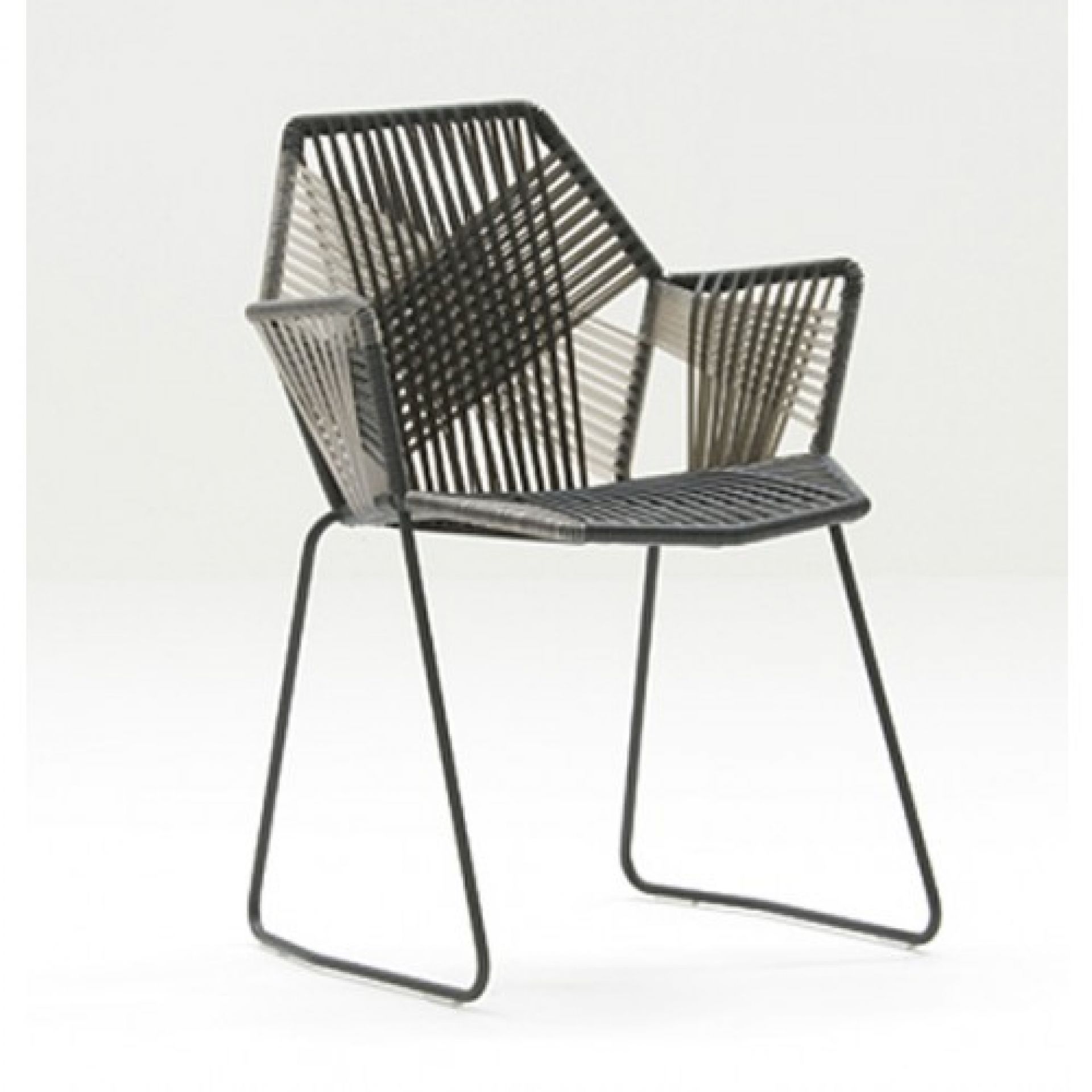 Tropicalia Chair with armrest Polymer Moroso